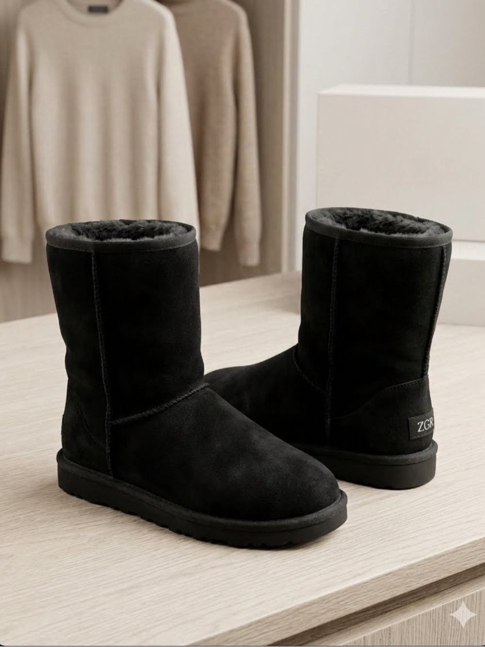 ZGR women's classics winter snow boots size 8